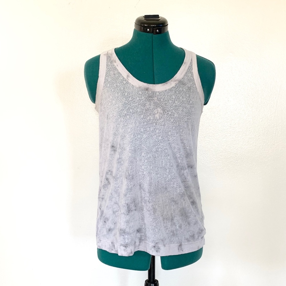 Zadig & Voltaire Tie-Dye Burnout Tank Top